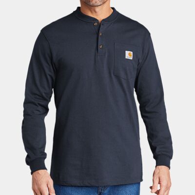 Long Sleeve Henley T Shirt Thumbnail
