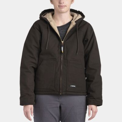 Ladies' Softstone Hooded Coat Thumbnail