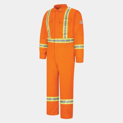 Men's Premium Coverall with CSA Compliant Reflective Trim - EXCEL FR® ComforTouch®. Thumbnail
