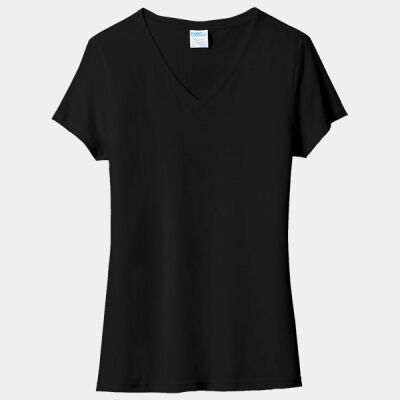 Women's Tri Blend V Neck Tee Thumbnail