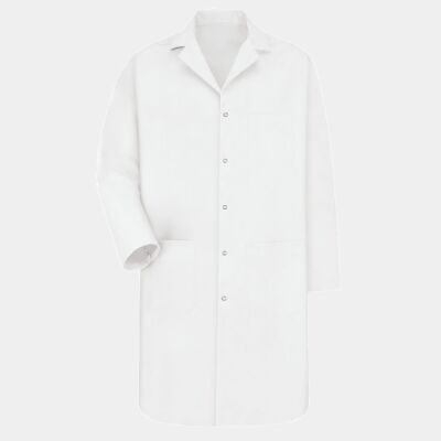 Unisex Gripper Front Lab Coat Thumbnail