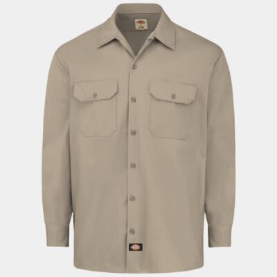Men's Heavyweight Cotton Long Sleeve Shirt Thumbnail