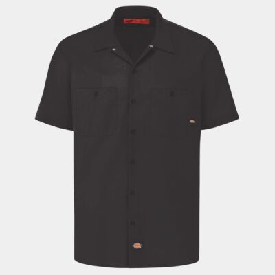 Men's Industrial Short Sleeve Work Shirt Thumbnail