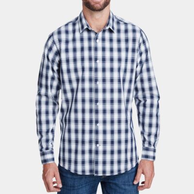 Men's Mulligan Check Long-Sleeve Cotton Shirt Thumbnail