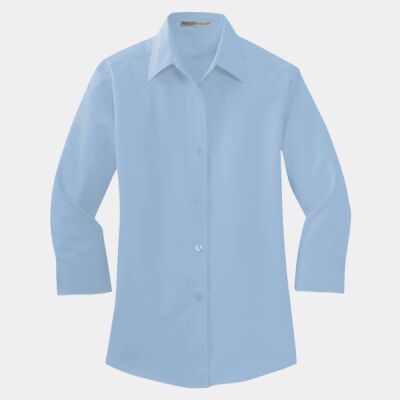 Ladies 3/4 Sleeve Easy Care Shirt Thumbnail