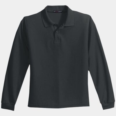 Youth Long Sleeve Silk Touch™ Polo Thumbnail