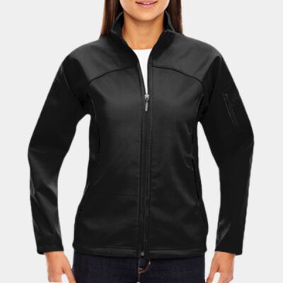 Ladies' Three-Layer Fleece Bonded Performance Soft Shell Jacket Thumbnail