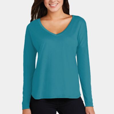 Ladies Drapey Long Sleeve Tee Thumbnail